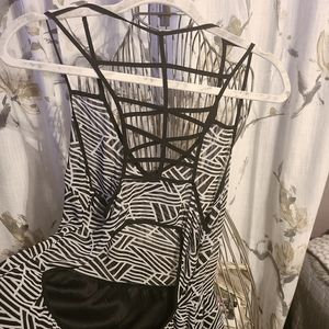 Upscale open back Dress